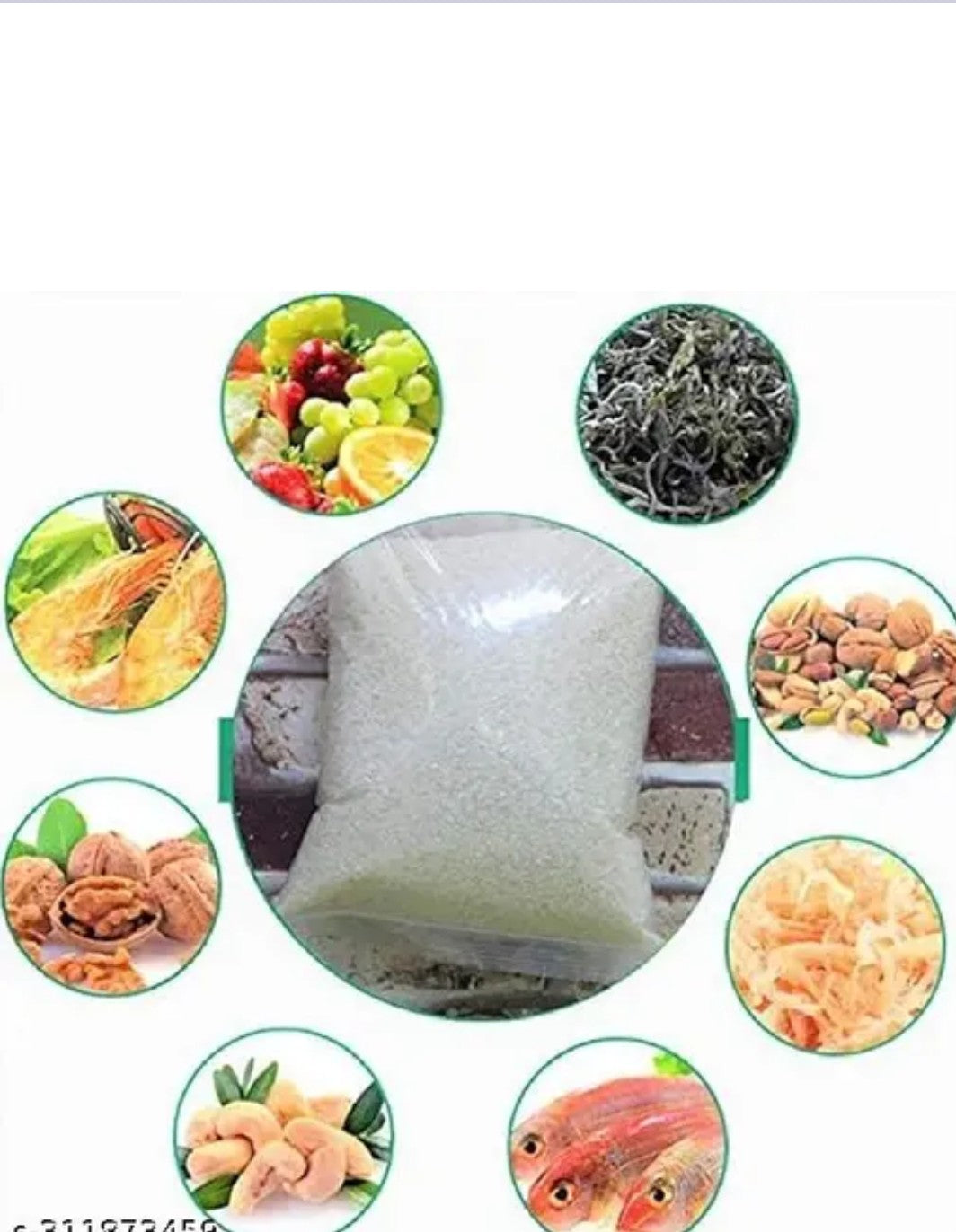 vegetable bag / ziplock begs medium (9''X 10'')(10 Ziplock pouch)
