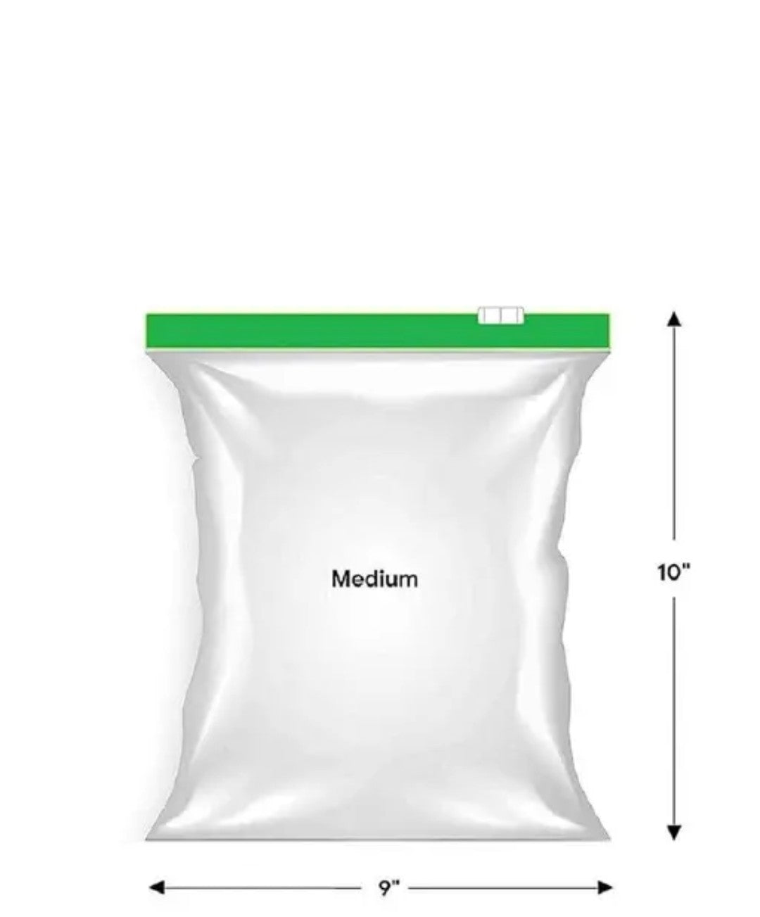 vegetable bag / ziplock begs medium (9''X 10'')(10 Ziplock pouch)