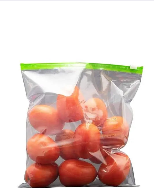 vegetable bag / ziplock begs medium (9''X 10'')(10 Ziplock pouch)