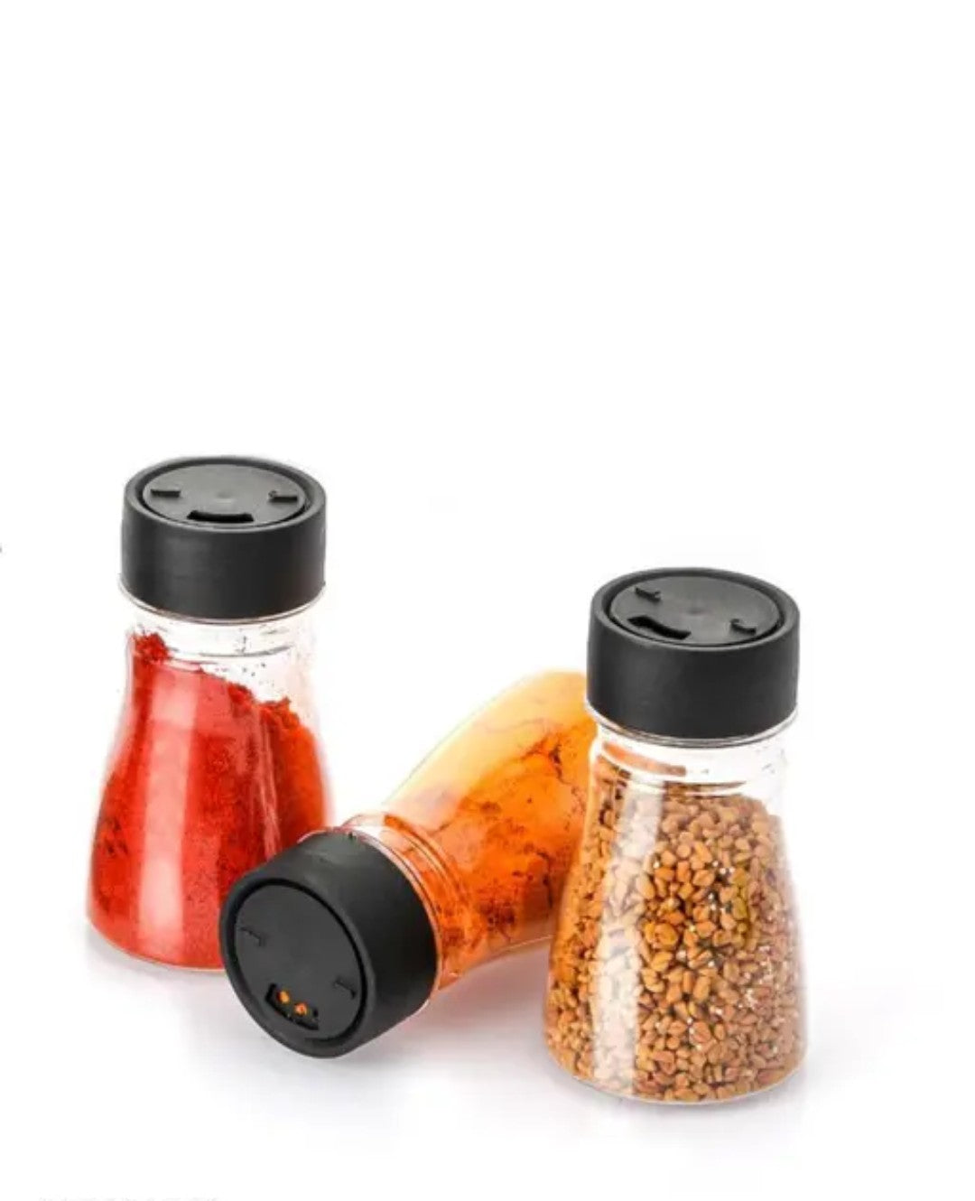 Multi Purpose Unbreakable 16 In 1 Revolving Condiment Set, Spice Rack
